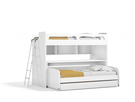 bunk bed with sofa bed and desk