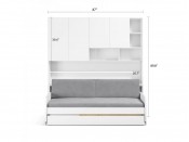 Eco Compact Twin/Twin XL Sofa Bed and Cabinets System